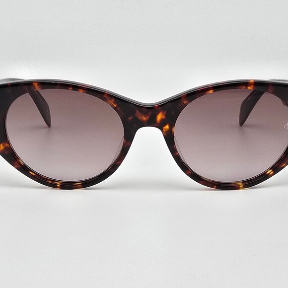 Rag & Bone RNB1012/S Dark Havana Frame Brown Gradient Flat Lens Sunglasses 49mm main image 5